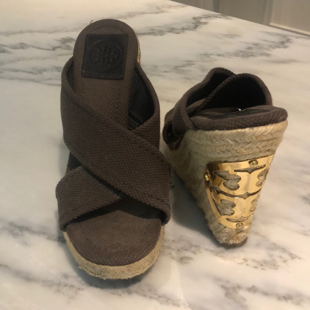 Authentic Tory Burch wedges